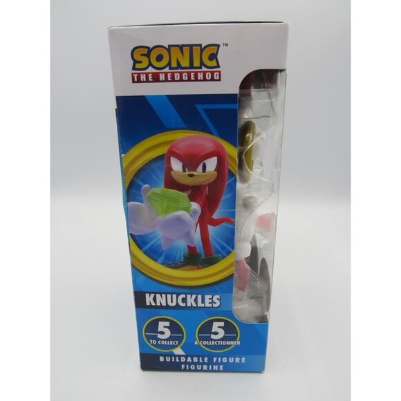 NEW Sealed Knuckles the Echidna Buildable Action Figure Just Toys Intl 2022 - Picture 4 of 12